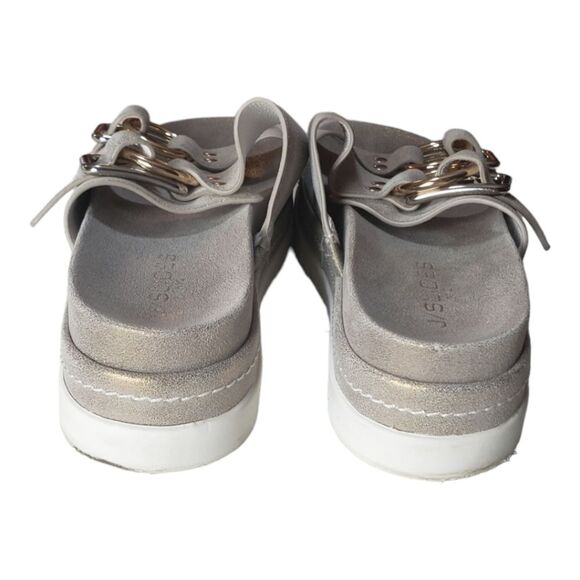 J/Slides NY Resortwear Comfort Baha in Bronze Sandals~$164 - Picture 4 of 13